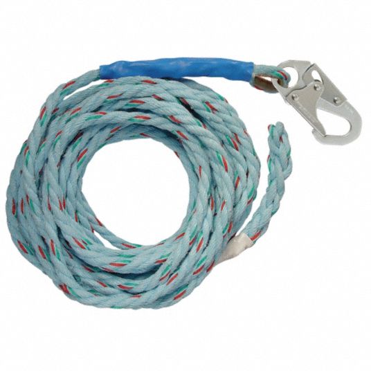 50 ft. Rope Lifeline with Lanyard