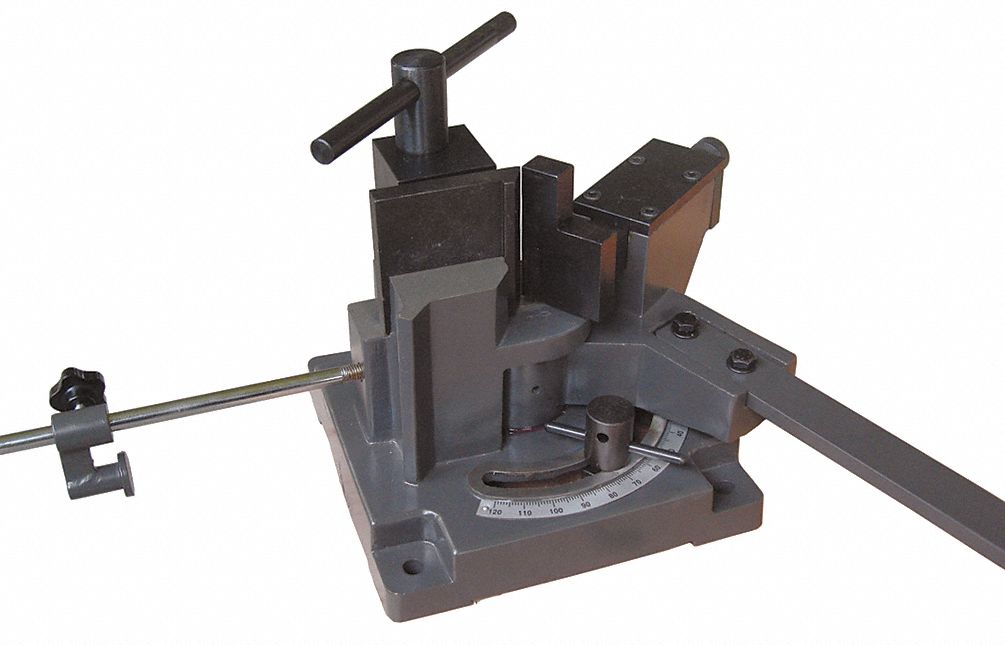Bar and Tube Bender Bend 120 deg.