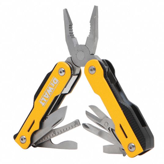 DEWALT Multi Tool Multi Tool Plier 16 Tools 16 Functions Stainless Steel Black Yellow MT16