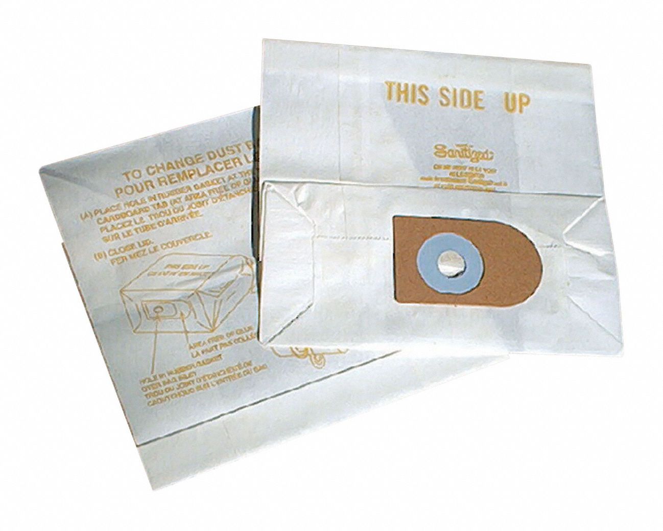 Vacuum Bag: Dynabrade, 61300/61302/61304/61306/61308, Dry, Paper, 1-Ply, Std, 64682