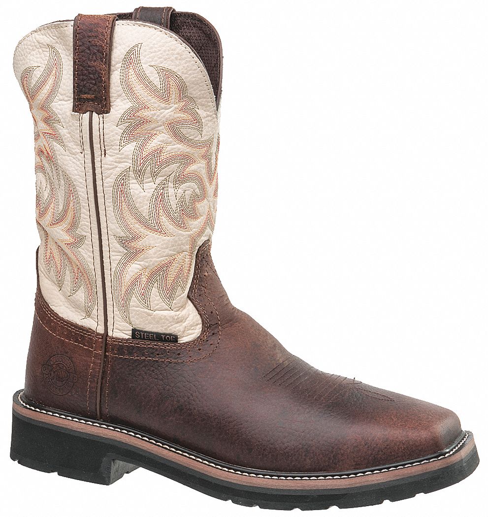 justin boots safety toe