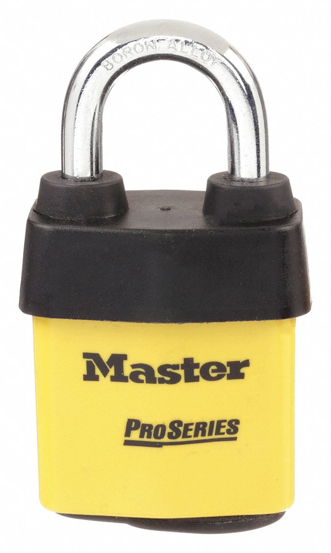 Lockout Padlock, KA, Yellow