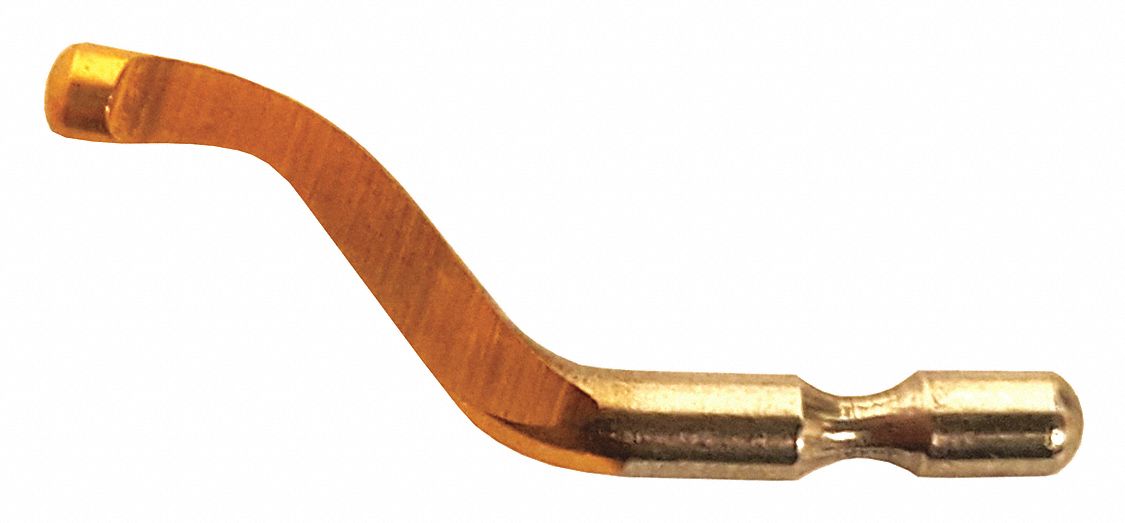 SHAVIV, B12P, TiNCoated HighSpeed Steel, Deburring Replacement Blade