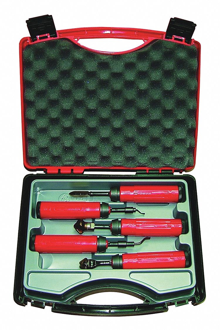 Deburring Tool Kit: B10/B20/C42/D80C/E100/E200/E300/F20 Blade, Classic Handle A