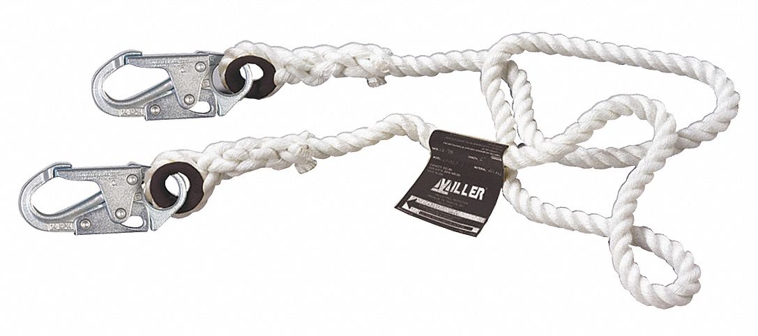 LANYARD 5/8" NYL. W/LOCK SNAPS