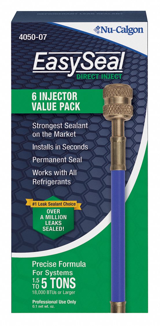 NUCALGON, Up to 5 tons System, Injector System, Refrigerant Leak