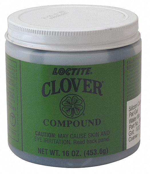 Silicon Carbide Gel Water Mix: Water-Soluble, 400 Grit, Grade 2A, 1 lb