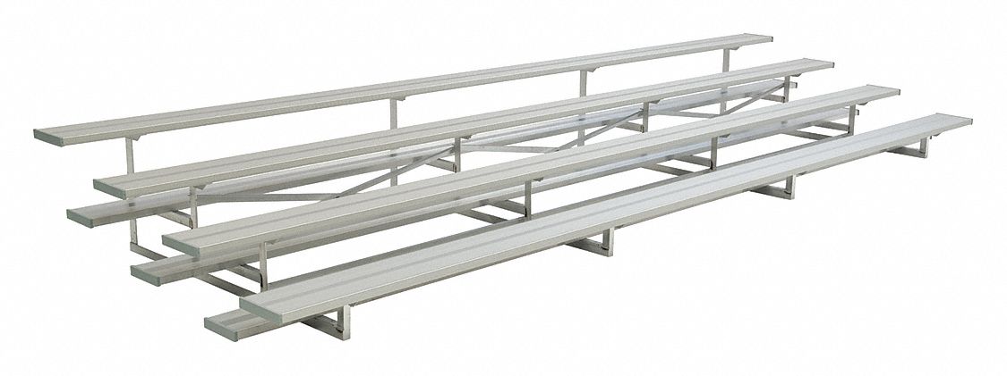 Bleacher 4 Rows 83 1/2 in x 21 ft