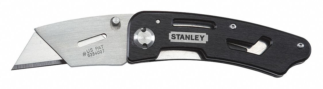 FOLDING UTILITY KNIFE,STEEL,5-3/4 IN L