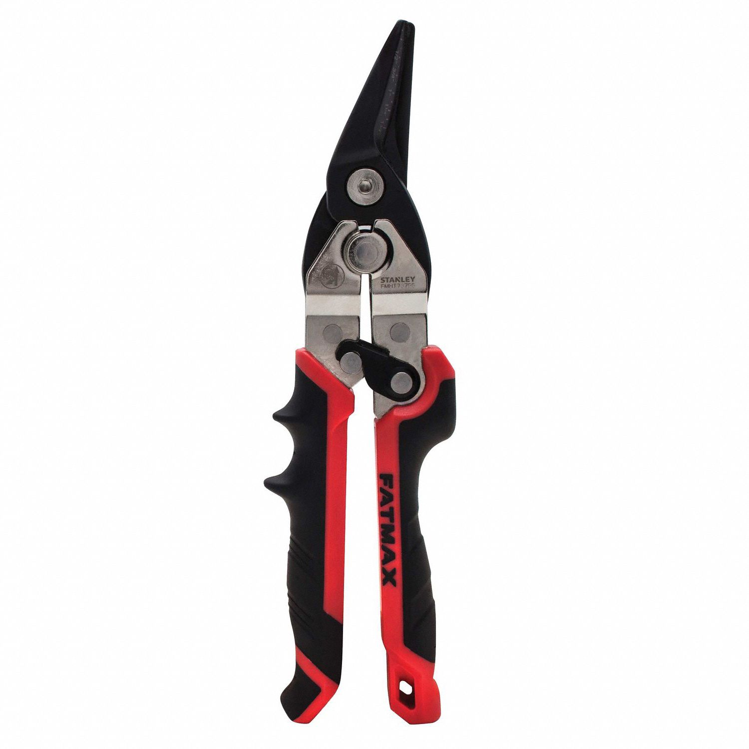 Aviation Snip: Left, 10 in Overall Lg, 1 1/4 in Cutting Lg, Steel, Multi-Component, Steel