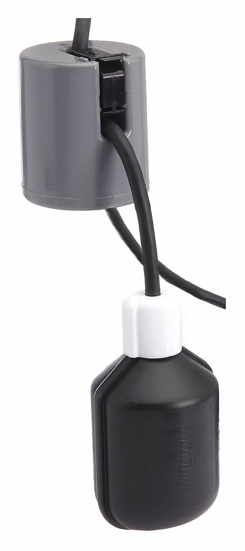 FLOAT SWITCH,NC ,125/250VAC,WIRE LEADS