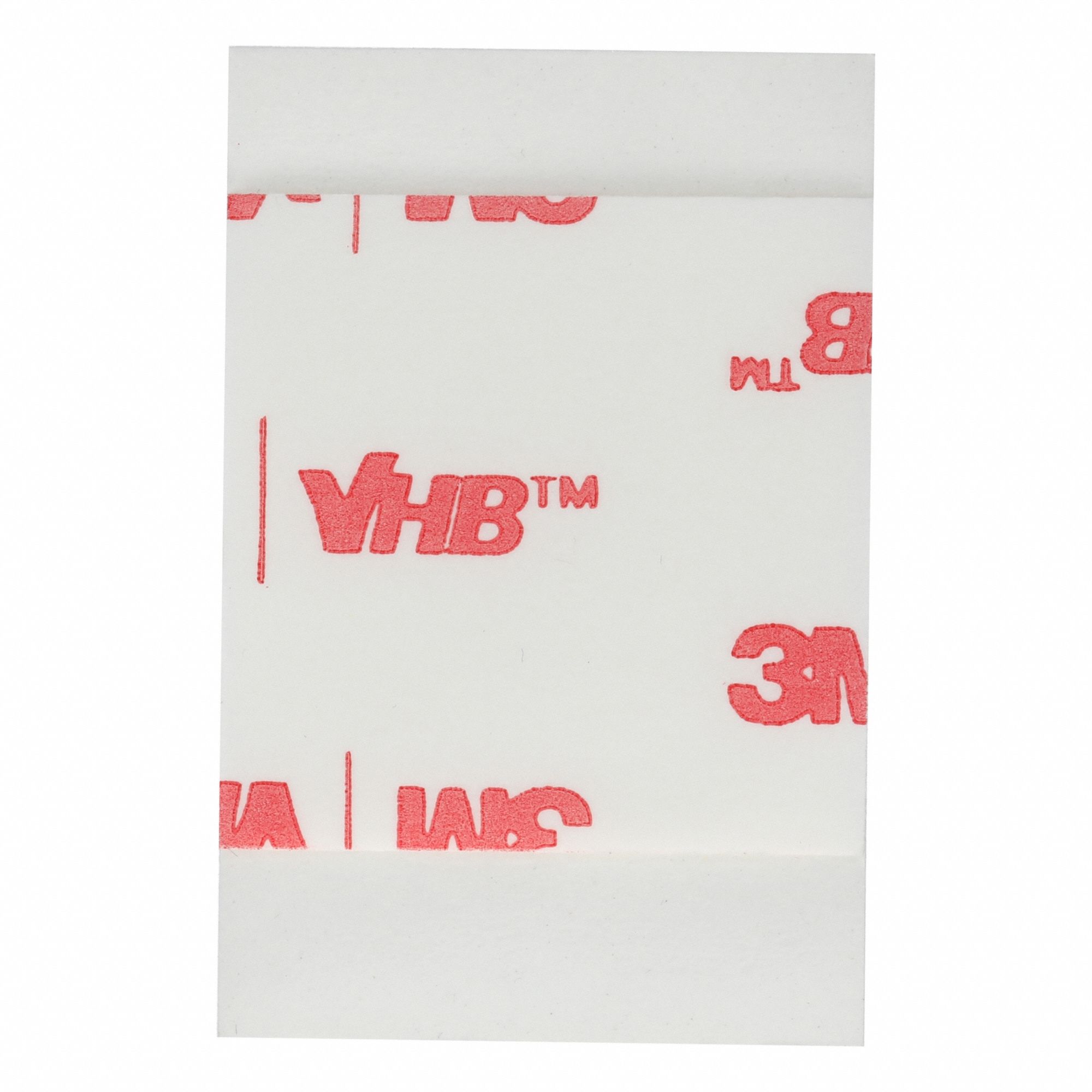 Foam Tape: Firm, Square, 1 in x 1 in, 25 mil Thick, White, Acrylic, Closed, Acrylic Foam, 5 PK