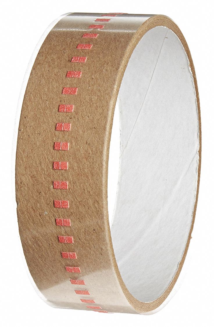 Inverted Water Indicator Tape, PK 100 Grainger