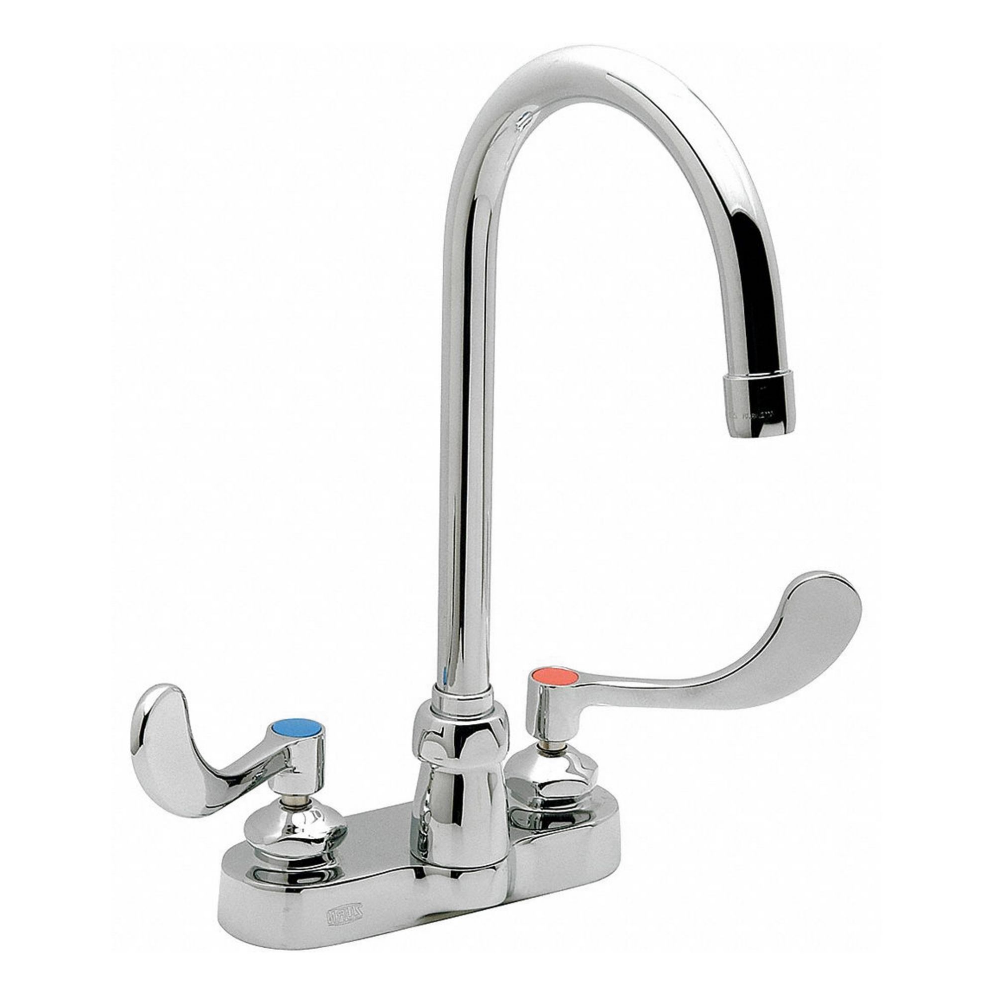 Gooseneck Kitchen/Bathroom Faucet: AquaSpec®, Cast Brass, Chrome Finish, 0.5 gpm Flow Rate