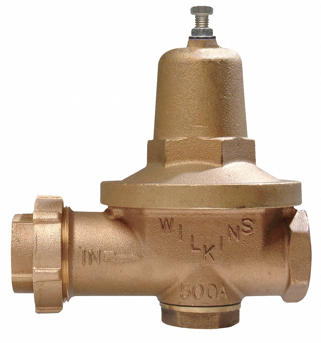 WATER PRESSURE REDUCING VALVE: FNPT X FNPT, 2½ IN PIPE SIZE, BRONZE, NPT X NPT