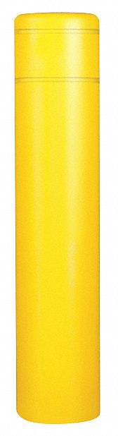 BOLLARD COVER,12-7/8" DIA.,60" H,YELLOW