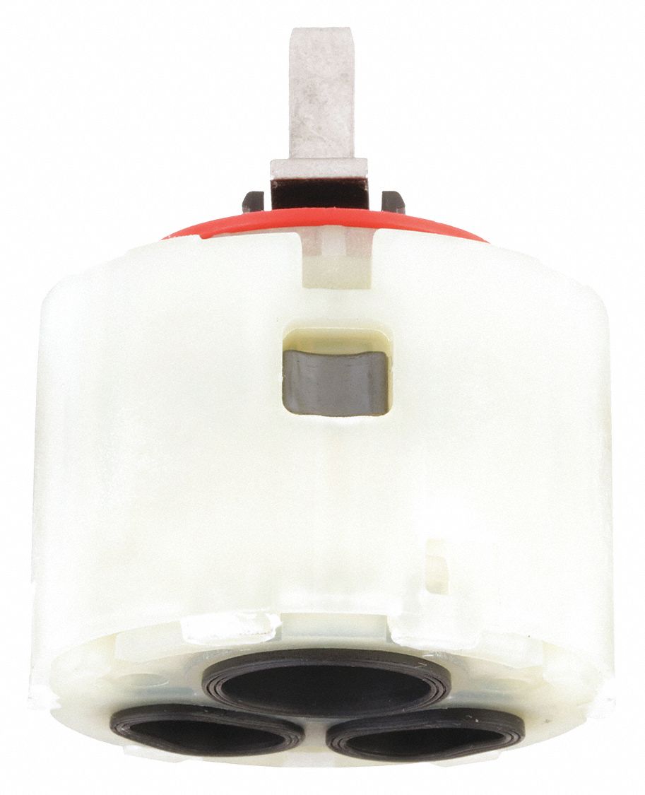 Cartridge: For Ceramix Faucets/The Reliant Series, Use with Hot/Cold Water, Plastic