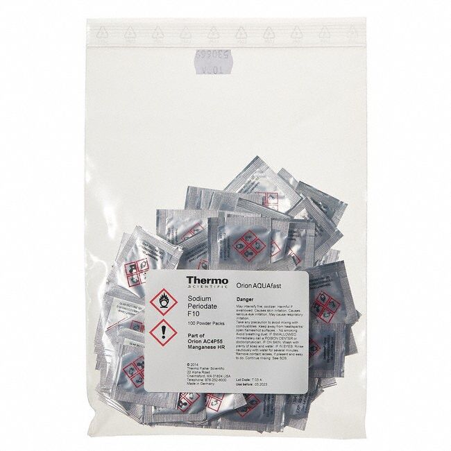 Manganese Powder Reagent Kit Powder Pack