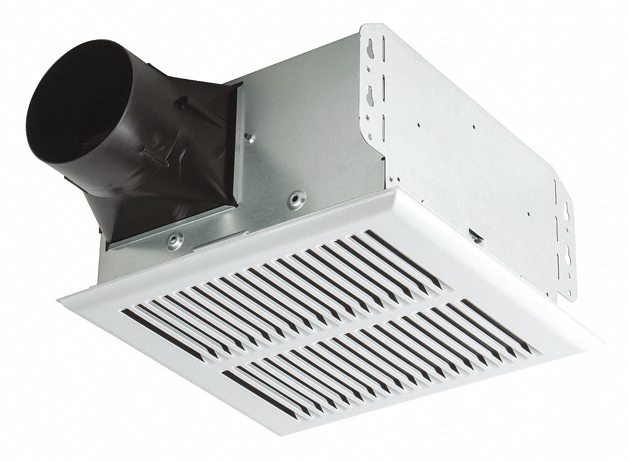 Bathroom Fan,80 cfm,0.4A,Horizontal Grainger