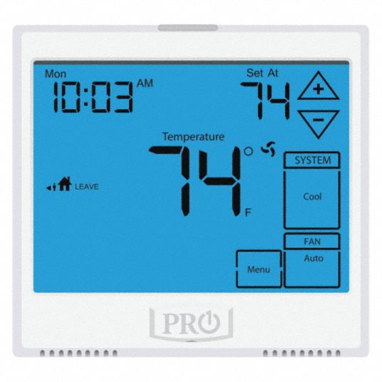 PRO1 IAQ, Heat and Cool, Auto, Low Voltage Thermostat 45KE81T955