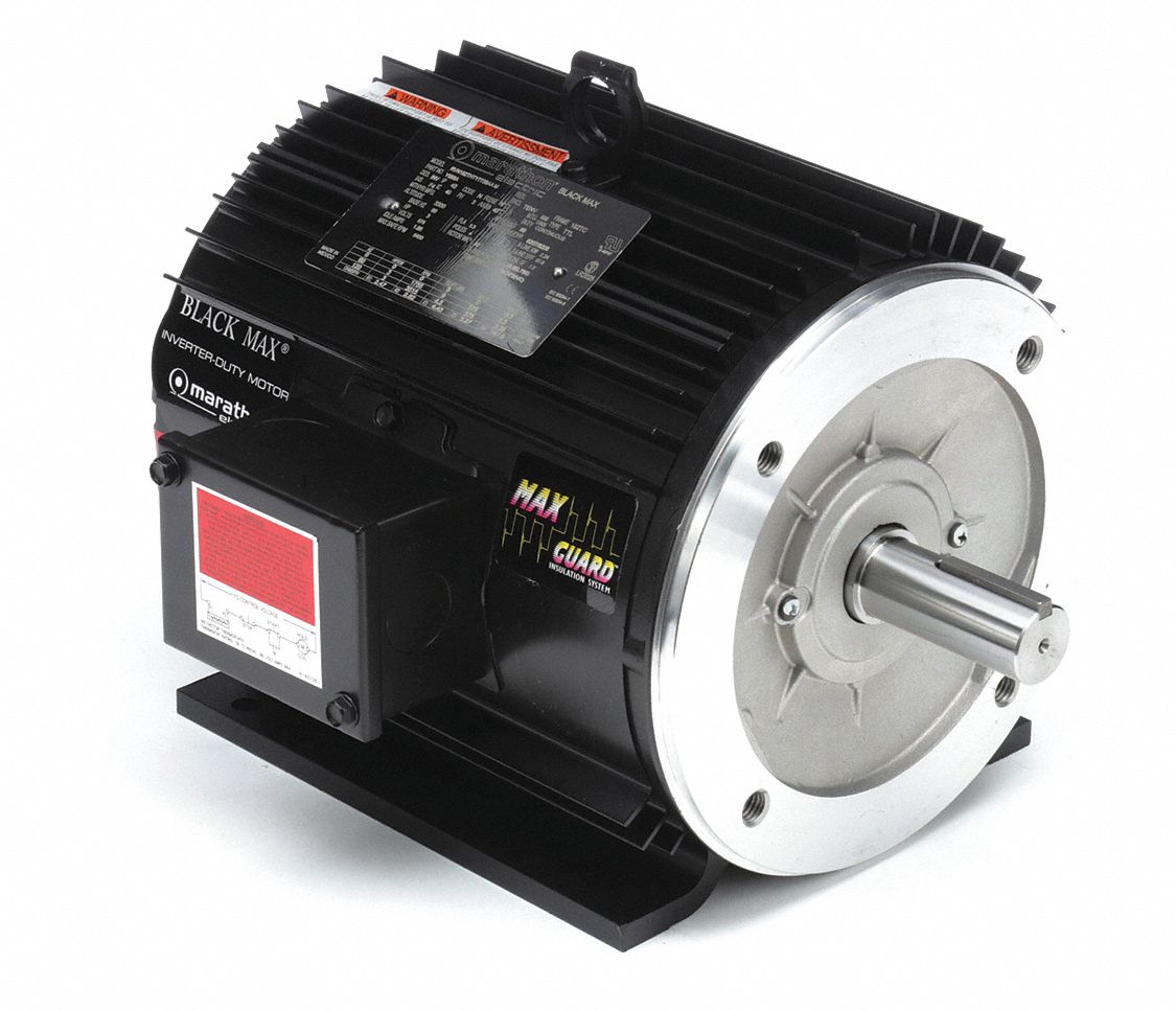Vector Motor: Totally Enclosed Non-Ventilated, Rigid Base Mount, 3 HP, 575V AC