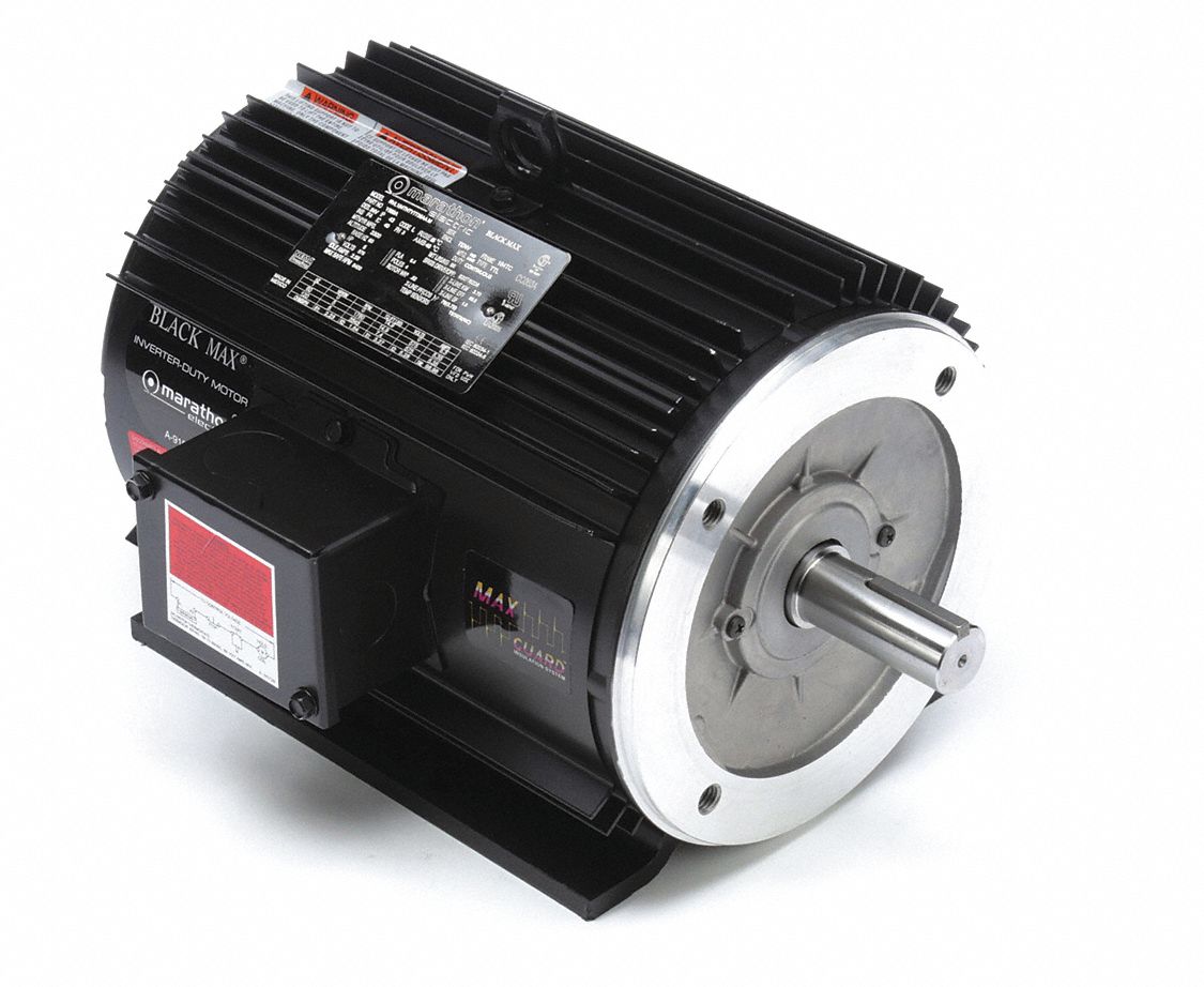 Vector Motor: Totally Enclosed Non-Ventilated, Rigid Base Mount, 5 HP, 575V AC