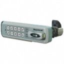 Metal,  Electronic Keyless Lock,  Keypad,  Finish Brushed Nickel