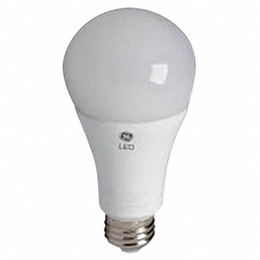 Ge Current Led Bulb A19 Medium Screw E26 4 000 K 800 Lm 10w 1v Ac 407j24 Led10da19 840 1 Grainger