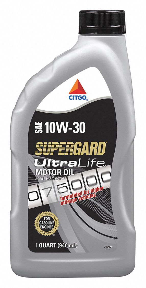 Citgo Conventional Engine Oil 1 Qt 10w 30 For Use With Gasoline Engines 45kj25 Grainger