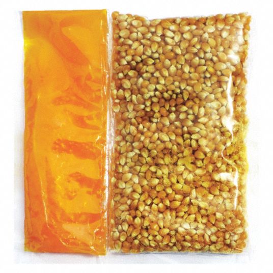 12oz Popcorn Packs and 100 Popcorn Bags – 24 Pre-Measured, All-in-One  Kernels, Salt, Oil Packets for Popcorn Machines by Great Northern Popcorn 