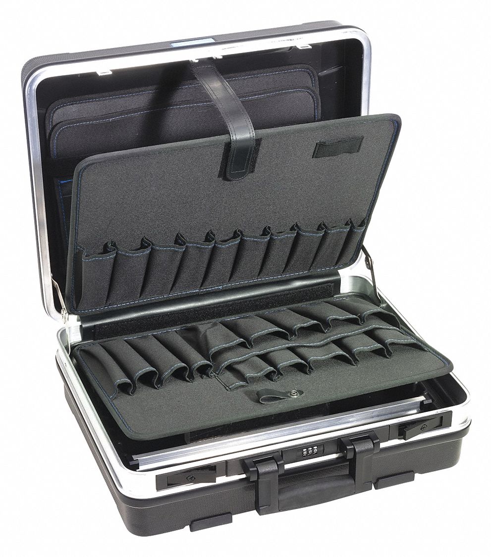 Westward Plastic,Tool Case,16 3/8 in 45KK76 