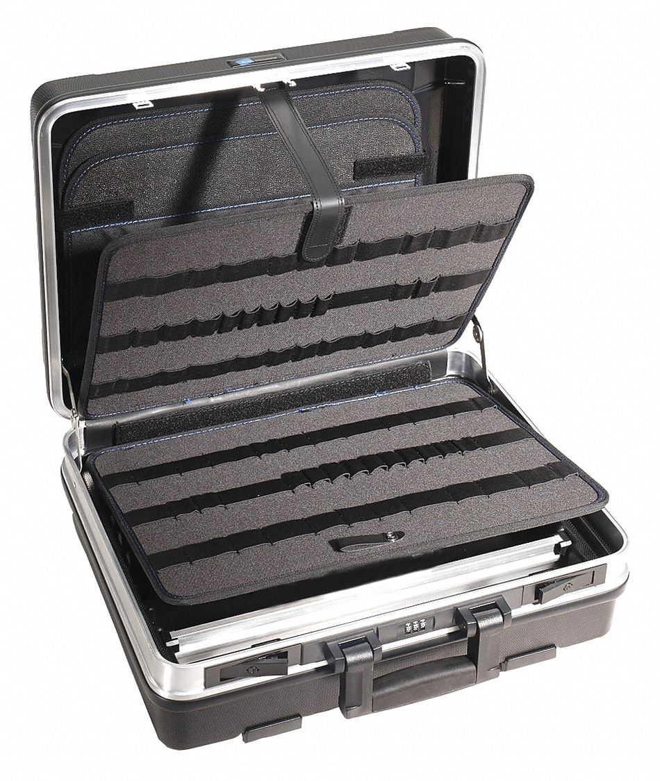 Westward Plastic,Tool Case,16 3/8 in 45KK76 