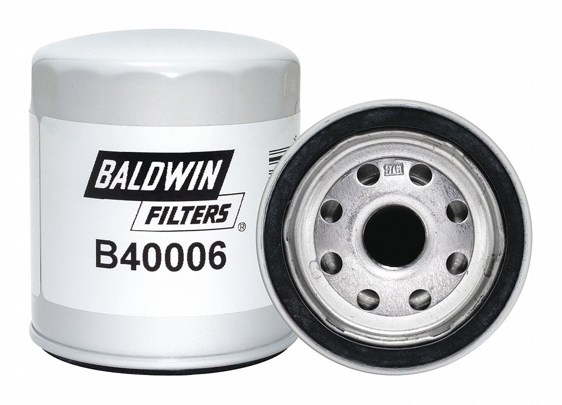 BALDWIN FILTERS Spin-On Oil Filter, Length: 3 1/2 In, Outside Dia.: 3 1 ...