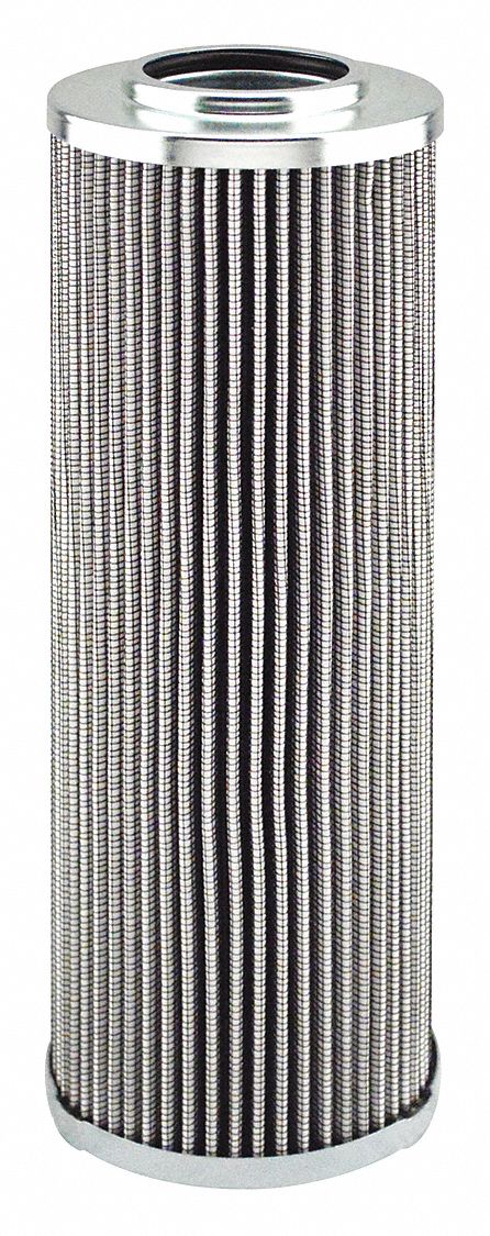 Hydraulic Filter Element: Hydraulic Fluid, Cartridge, 1 1/2 in Inside Dia, Glass