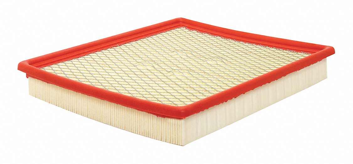 Automotive Air Filter: Panel, Engine, Rectangular, Panel, 11 5/16 in Overall Lg