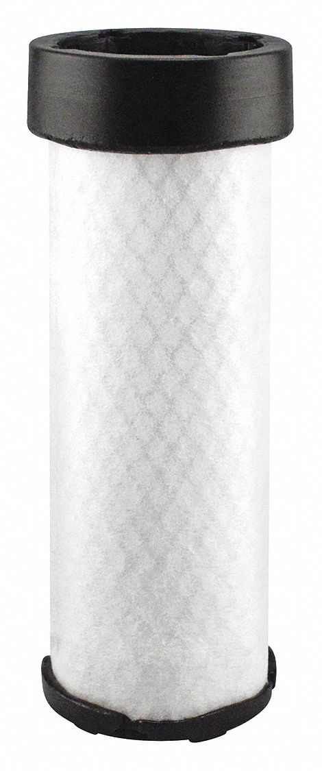 Automotive Air Filter: Round-Oval, Engine, Round, Radial Seal, 9 3/32 in Overall Ht