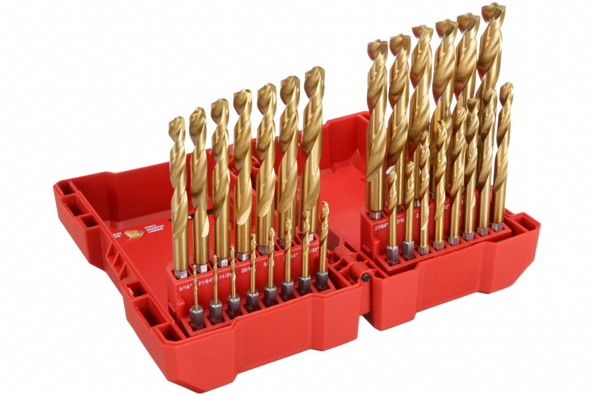 Milwaukee hex on sale drill bits