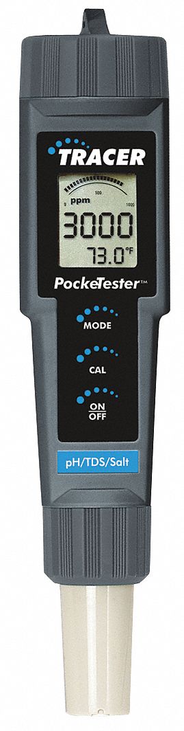 Pocket Multiparameter Meter: Conductivity/pH/Salinity/Temp/Total Dissolved Solids