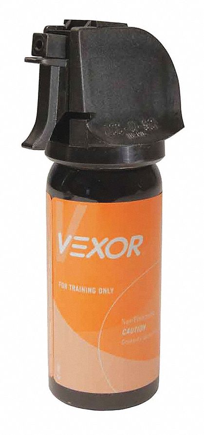 VEXOR Pepper Spray Orange 1.8 oz. 4.44 in. H - 45KP75 T 