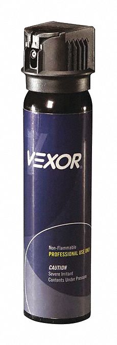 Pepper Spray, Blue, 4 oz., 1.45 Foam