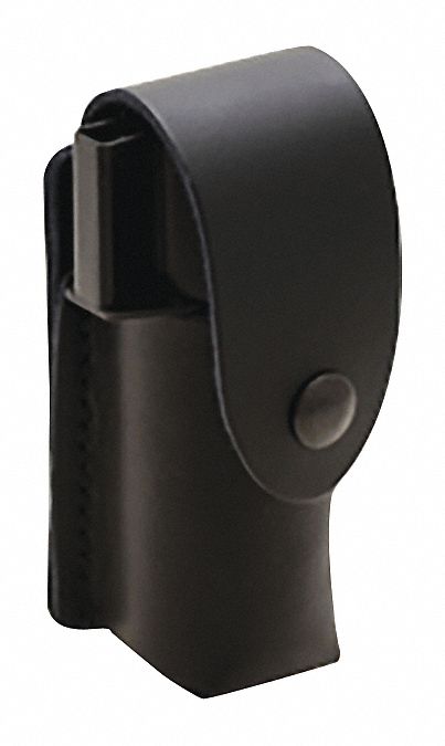 Carry Case Leather Belt Loop Black Snap