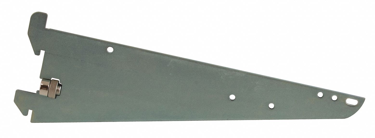 ECONOCO, Single, 2 in Slot Spacing, Shelving Bracket 45KT80G10