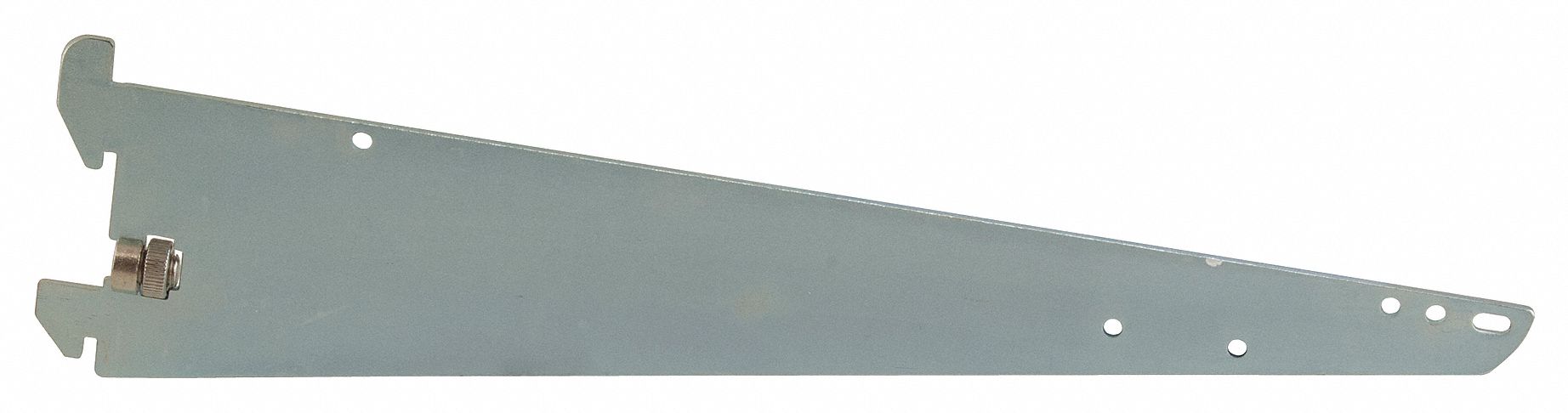 thumbnail image 2 of Econoco WBC12 Wood Shelf Brackets - 12-Inch Center Mount Brackets (Pack Of 25), Satin Zinc Finish 2 of 11