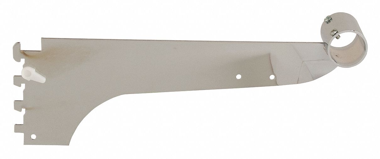 Econoco SS10/84 Slotted Standards - 10 Pack Medium Weight With 1/2" Slots On 1" Centers