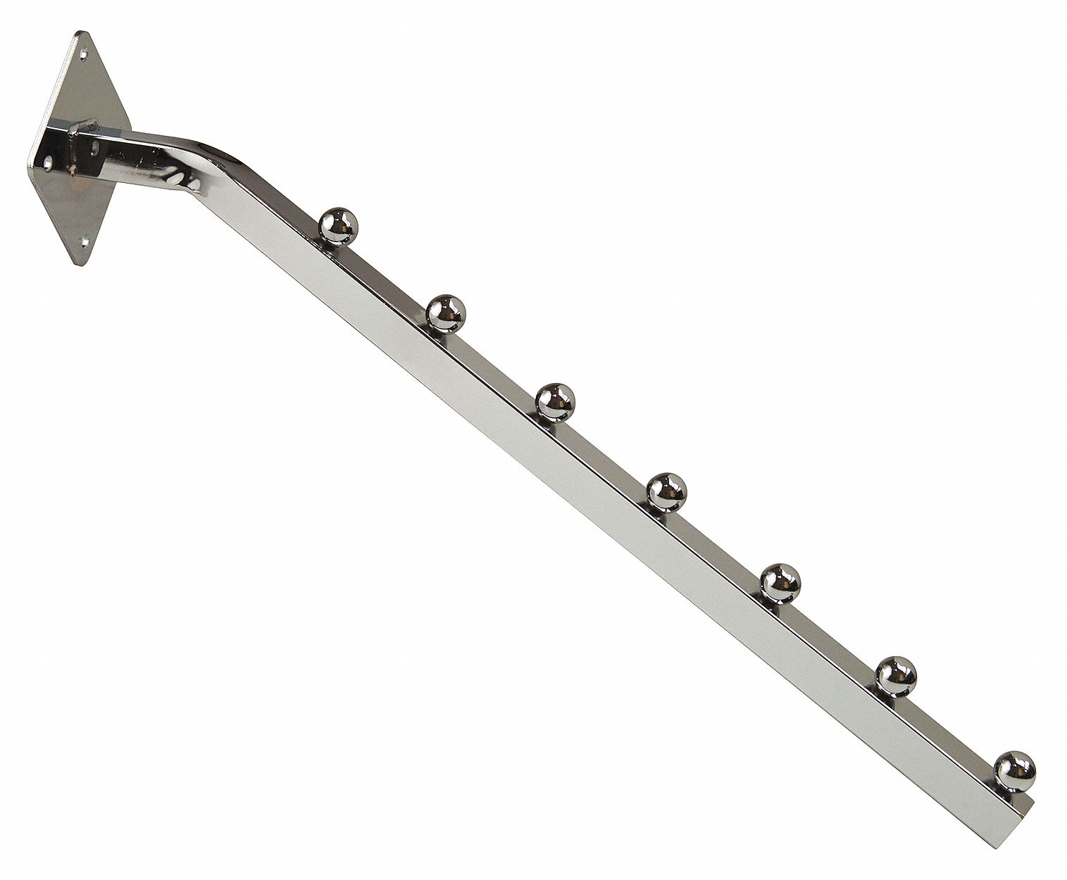 Tubing Waterfall, 18"D, 1"W, 1"H, Slvr, PK24