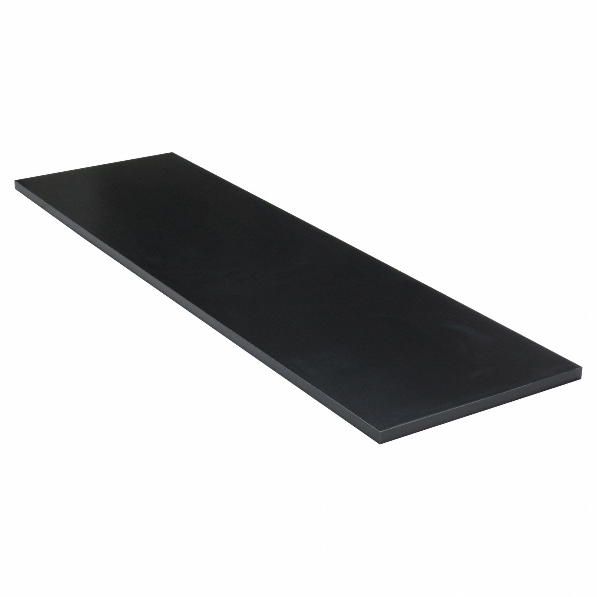 Shelf: Black, 3/4 in Overall Ht, 14 in Overall Wd, 48 in Overall Dp, 85 lb Capacity, Matte, 4 PK