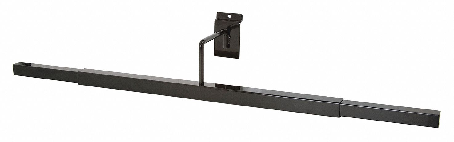 Adjustable Scarecrow: 20 in x 1 in x 3 in, Black, Semi Gloss, 6 PK