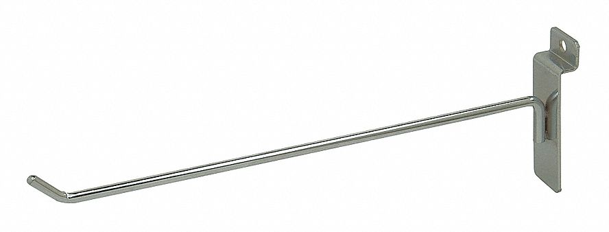 Silver, 1/4 in Overall Ht, Line Hook - 45KW95|XTW/H10 - Grainger