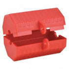 PLUG LOCKOUT, FOR½ IN MAX CORD DIAMETER, FOR MULTIPLE PLUG TYPE, RED
