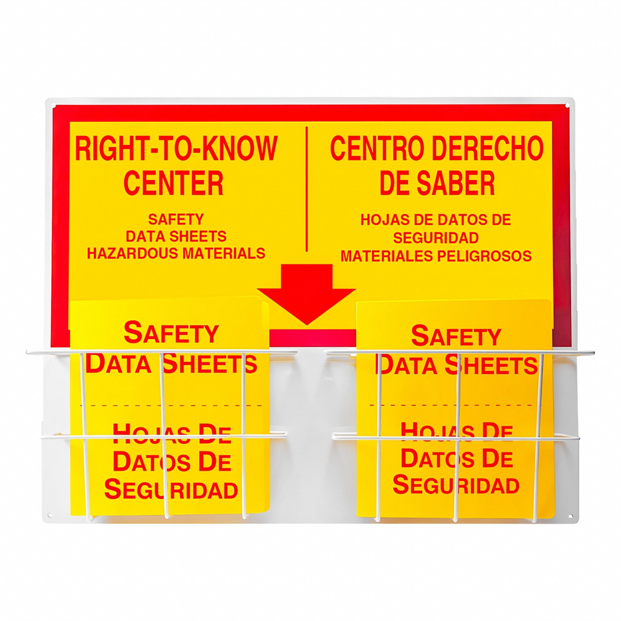 Information Center: Information Center, 24 in Overall Ht, 30 in Overall Wd, 6 3/4 in Overall Dp, Red